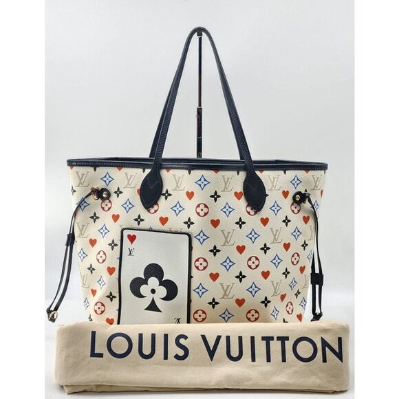 Louis Vuitton Multicolor Monogram Neverfull Tote W/Pochette | Like New Condition - Picture 2 of 11